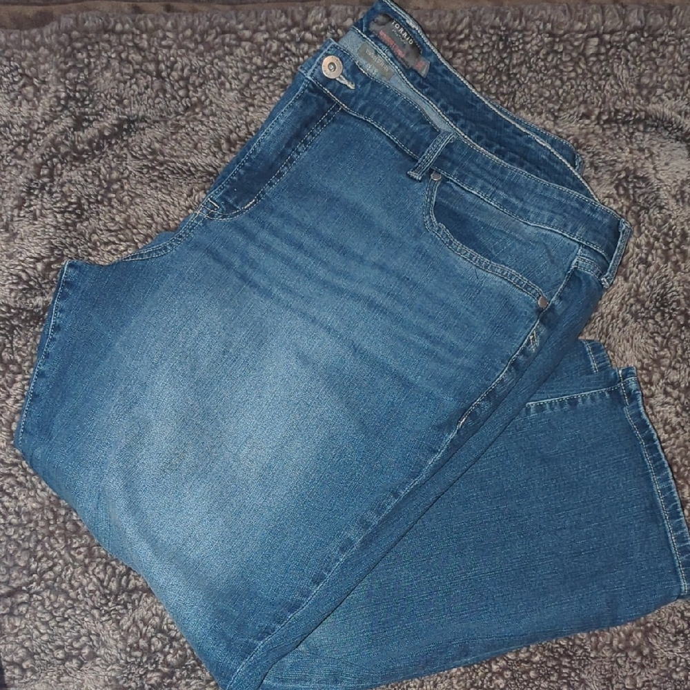 TORRID Boyfriend Straight Jeans 26S